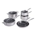thumbnail image 1 of ZWILLING Peak Batterie de Cuisine en Acier Inoxydable 10 Pcs, 1 of 10