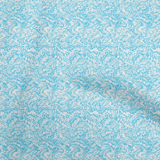 oneOone Viscose Chiffon White Fabric Block Craft Projects Decor Fabric Printed By The Yard 42 Inch Wide-DD