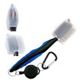 thumbnail image 4 of Redempat Stainless Steel Golf Club Brush Portable Solid Color Shoe Brushes Grey with Lid 1Set, 4 of 6
