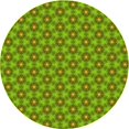 thumbnail image 1 of Ahgly Company Tapis d'Intérieur Lavable en Machine Carré Vert, 3 Pieds Carré, 1 of 7