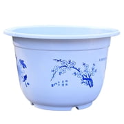 Large Plastic Flower Pot  Thick Planter Garden Indoor Flowers Plant Pot durable Flower Pot Plastic Large thick plant flower  14cm 10pcs