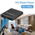 thumbnail image 3 of HD Media Player MINI 1080P 4k Full HD Media USB HDD Player SD/MMC Card`, 3 of 8