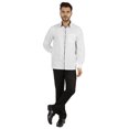 thumbnail image 2 of Bestman Solid Formal Shirt For Mens Button Down Shirt Front Patch Pocket Office Wear, 2 of 7
