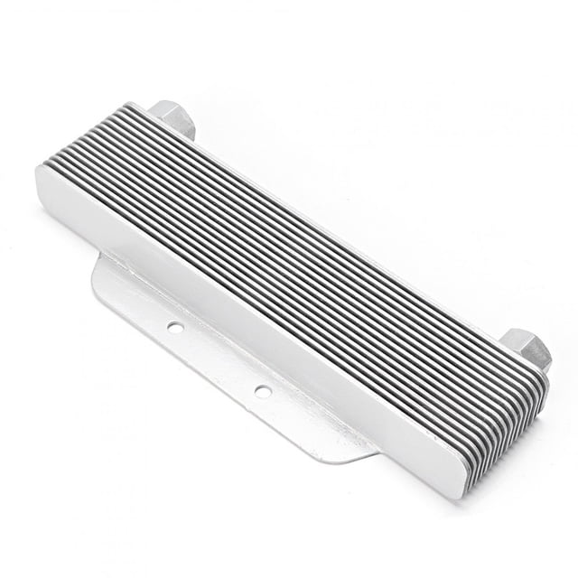 Refroidisseur d'Huile de Transmission de Moteur de Refroidisseur d'Huile de Transmission de Moteur Universel 238mm Accessoire Auto de Moto de 15 Rangées