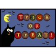 thumbnail image 1 of Carolines Treasures PJC1073JMAT Bonbons et Sort Kitty Halloween Tapis Intérieur et Extérieur - 24 x 36 Po, 1 of 4