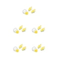 thumbnail image 2 of stanreset Waterproof Nose Clip Swimming Anti-noise Earplug for Protection Ear Protector Yellow 5Set, 2 of 6