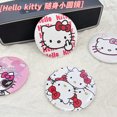 thumbnail image 3 of Style ins Sanrio Hello Kitty Petit Miroir Mignon Mini Petit Miroir Rond Portable Portable Miroir Pliant Miroir Double Face, 3 of 6