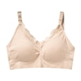 thumbnail image 2 of LSLJS Ladies Comfortable Breathable No Steel Ring Front Buckle Breastfeeding Bra Woman Underwear, 2 of 6