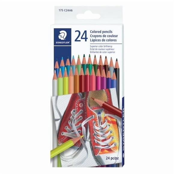 Staedtler Coloured Pencils, Set of 24 Colours