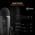 thumbnail image 4 of Blue Yeti USB Microphone for Recording, Streaming, Gaming, Podcasting on PC and Mac, Condenser Mic for Laptop or Computer with Blue VO!CE Effects, Adjustable Stand, Plug and Play - Blackout, 4 of 9