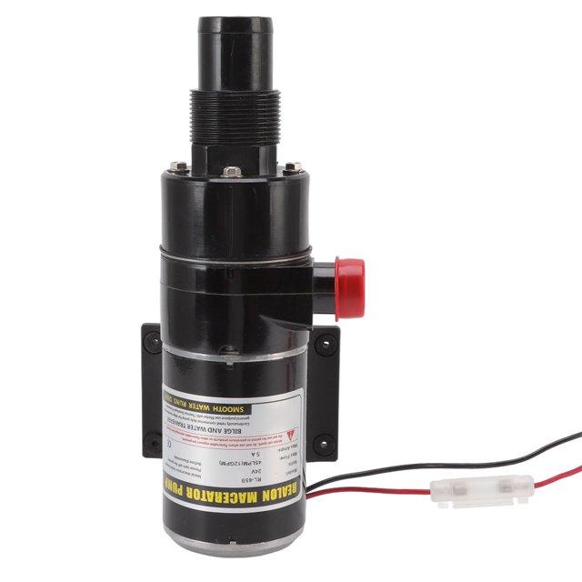 Waste Water Pump, Efficient Prevent Clog Macerator Pump Multi Protection For Yacht For Toilet 12V,24V