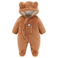 thumbnail image 5 of XZNGL Baby Autumn And Winter Cotton Clothes Outing Romper Baby Jumpsuits, 5 of 5
