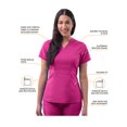 thumbnail image 3 of Adar Pro Sarraus pour Femmes - Haut de Sarrau Péplum Ajusté, 3 of 6