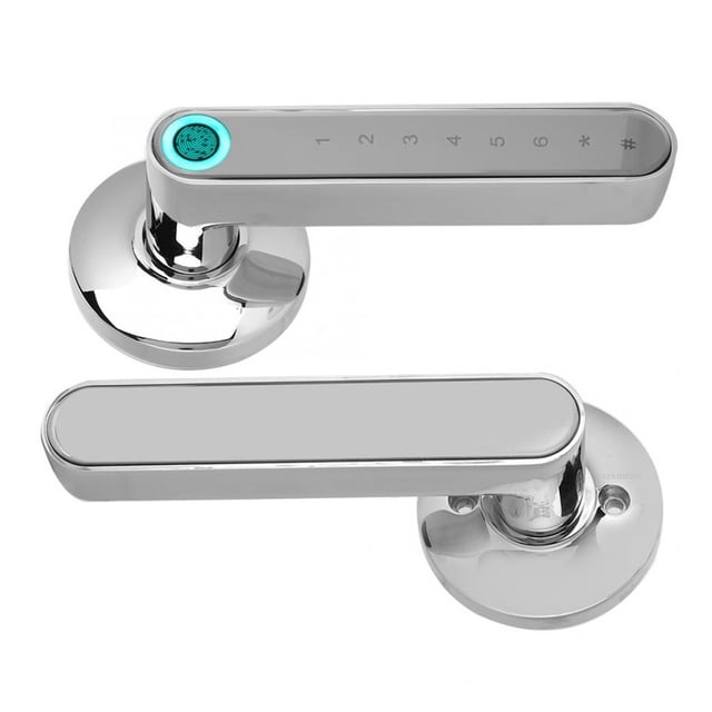 Tuya Smart Door Lock Electronic Biometric Fingerprint Locks Password Key Door Handle Unlock Smart Home Security Protection ,Enjoy Smart Life