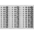 thumbnail image 1 of Ahgly Company Machine Washable Indoor Rectangle Transitional Platinum Gray Area Rugs, 7' x 9', 1 of 7