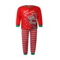 thumbnail image 2 of Family Matching Christmas Pajamas Set Snowman Printing Tops Long Pants Sleepwear, 2 of 10