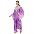 thumbnail image 3 of Moomaya Robe Caftan Imprimée Robe Maxi pour Femmes Tenue de Plage Fête Kimono Couvre-Maillot Caftan, 3 of 6