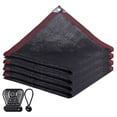 thumbnail image 1 of Shade Cloth Cover wtih Elastic Ties 90% Sunblock Sun Mesh UV Resistant Net 6 x, 1 of 8