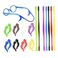 thumbnail image 1 of TISHITA Silicone Eyeglasses Straps Ear Grips Hook Eyewear Retainer Set 8 Pairs+8Pcs, 1 of 6