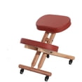 thumbnail image 1 of Master Comfort Plus Wooden Kneeling Chair PREFECT FOR Home, Office & Meditation -Cinnamon, 1 of 4