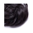thumbnail image 2 of Chignon Bouclé Ondulé Épaissi Résistant à la Chaleur Attache Queue de Cheval Courte Extension de Cheveux Cheveux Extension 1 pcs Brun Moyen 45g, 2 of 4