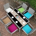 thumbnail image 3 of Outdoor Square Cushion Cover for Outdoor Chairs - Polyester Weather- Seat Pad Protector for Garden Patio Furniture Durable All-Weather Cushion Cover Comfort and Style for Outdoor Use, 3 of 3