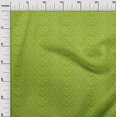 thumbnail image 2 of oneOone Viscose Chiffon Green Fabric Geometric Bandhani Craft Projects Decor Fabric Printed By The Yard 42 Inch Wide, 2 of 4