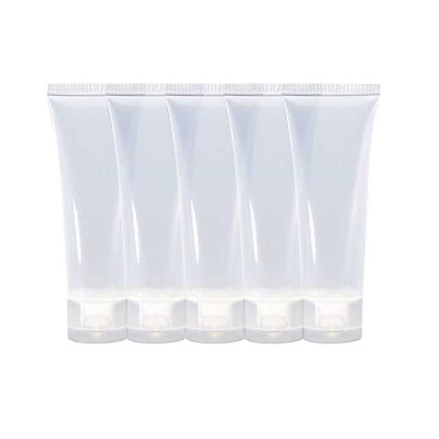 Oleegame 1PC 5PC Empty Hand Soap Cosmetic Cream Travel Lotion Containers Bottle 50ML