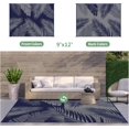 thumbnail image 2 of Outdoor Rug  for Patios   Reversible Outdoor Plastic Straw Camping Rug Carpet  Large Area Rugs Mats for RV  Camper  Deck  Balcony  Porch  Backyard  Beach  Picnic. Leaf, 2 of 7