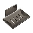 thumbnail image 2 of Vaidha Soap Box Wall Mounted Perforated Home Bathroom High-end Drainage Soap Storage Rack Bathroom Storage Box Stainless Steel 2 Sets, 2 of 7