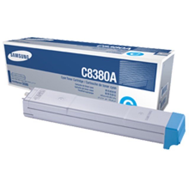 ~Brand New Original SAMSUNG CLX-C8380A Laser Toner Cartridge Cyan