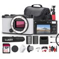 thumbnail image 1 of Panasonic Lumix S9 Mirrorless Camera (White) Bundle with Accessories, 1 of 7
