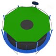 thumbnail image 3 of Trampoline Sun Shade Cover 10ft 12ft 14ft, UV Protection Cloth with Adjustable Straps, Weather-Resistant Outdoor Trampoline Cover for Backyard Playgrounds, 3 of 5