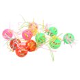 thumbnail image 3 of Bird Shredding Ball Toy,  Free Parrots Stuffed Foraging Balls Hollow Refillable With Bell For Lovebird For Cockatiel, 3 of 8