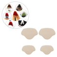 thumbnail image 2 of thinsony Semelles de Talon pour Réparation de Talon pour Hommes & Femmes Talons Hauts Kaki, 2 of 9