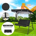 thumbnail image 4 of WIFKLSIIPG Outdoor Courtyard Swing Ceiling Cover Awning Rain Cover Replacement Cloth(Black), 4 of 8