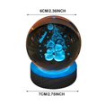 thumbnail image 2 of MesaSe 3d Glowing Crystal Ball Night Light Ornament Creative Coloful Night Scene Lamp With Base For Home Decor Gift, 2 of 9