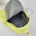 thumbnail image 3 of AMERTEER Sac à Dos Mode Simple Sac d'École Sac à Livres Multi-Poches Mignon pour Fille (Blanc), 3 of 10