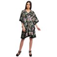 thumbnail image 3 of Moomaya Robe Courte de Caftan de Plage, Robe de Couverture Imprimée, Kaftan pour Femmes, Tenue de Plage, Couverture, 3 of 4