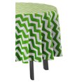 thumbnail image 3 of Vargottam Indoor/OutdoorRoundTablecloth 58 InchRoundTablecloth Waterproof PatioTableCloths,Spring/SummerTableCovers For Backyard CircularTable/Bbqs/Picnic -Green, 3 of 8