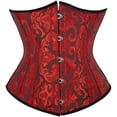 thumbnail image 1 of Women's Lace Up Boned Underbust Waist Trainer Corset, 1 of 4