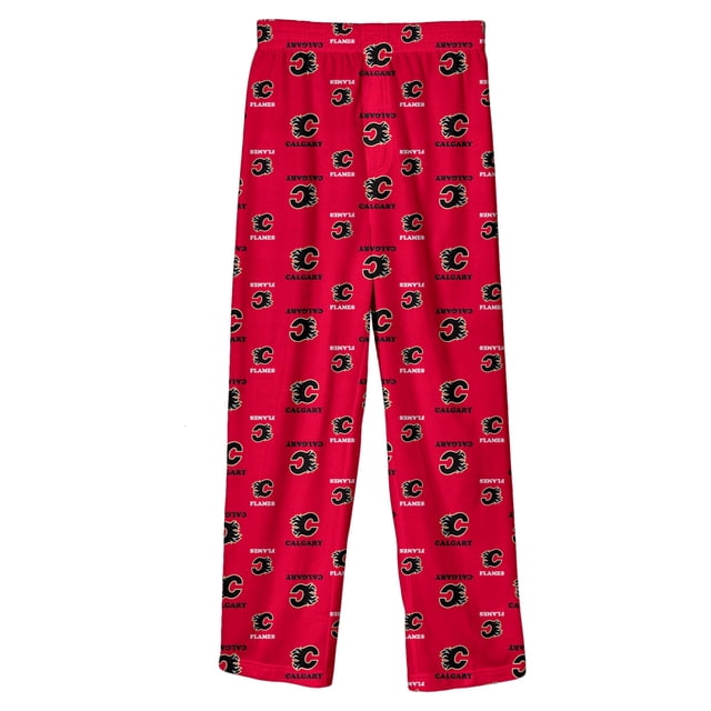 Pantalon Imprimé Couleur d'Équipe Jeunesse Calgary Flames LNH
