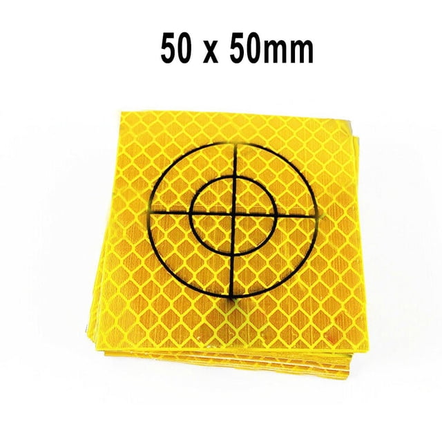 100 Pcs 50mm total station reflector reflector reflector target