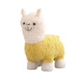thumbnail image 3 of Abbracc -Stool Cute Animal Footstool Stuffed Animal Portable Padded Seat Animal Footrest Yellow, 3 of 9
