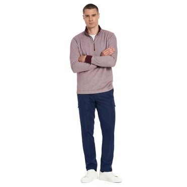 Pull à manches longues Van Heusen à fermeture éclair 1/4