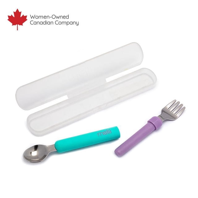 Melii Detachable Spoon & Fork On the Go - 1 set