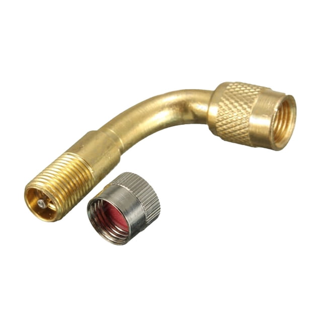 Thinsony Auto Tire Valve Reusable Dustproof Cap Tyre Extension Adapter Accessories 135 Degree