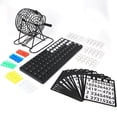 thumbnail image 4 of kurtrusly Traditional Wine Set Bingo Game Lucky Ball Bar Party Lottery Machine Family Group Entertainment, 4 of 6