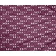 thumbnail image 4 of oneOone Silk Tabby Dark Magenta Fabric Block Craft Projects Decor Fabric Printed By The Yard 42 Inch Wide-8M, 4 of 5