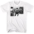 thumbnail image 1 of Bruce Lee Staff Fight White T-Shirt, 1 of 2